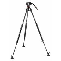 Manfrotto 504X & CF Fast Sing Leg Tripod 