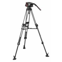 Manfrotto 509 & CF Fast Doppelrohr-Stativ 