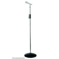 Manfrotto Mikrofon-Stativ Chrom Silber 