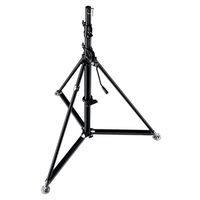 Manfrotto Stativ Super Windup Inox  schwarz