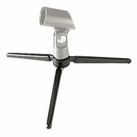 Manfrotto Tischstativ ohne Kopf, 1/4 Zoll (209-14) 