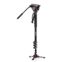 Manfrotto XPRO Einbeinstativ mit Fluidneiger 