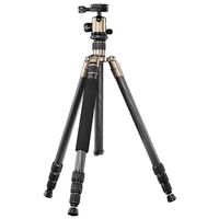 Mantona Titanium Carbon 2 in 1 Stativ, 159cm 