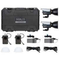 Nanlite FC-120B 2KIT-PT Beleuchtungs-Set mit 2 Reportage- und Studio-Scheinwerfern 