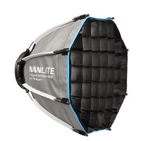 Nanlite SB-FMM-O-40 Oktagonal-Softbox 40 cm mit FMM-Bajonettanschluss. Inkl. Standard- und Lite-Diffusor Stoffwabe und Schutztasche. 