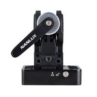 Nanlux AS-CP-QR-EV Stativklammer mit Schnellkupplung z. B. für Netzteil der Evoke-Scheinwerfer (eine Stativklammer AS-CP-QR-EV ist im Lieferumfang der Evoke- 