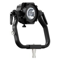 Nanlux AS-PJA-EV Projektionsadapter zur Befestigung von bestimmten Vorsätzen von Drittanbietern (z. B. von ETC) an Scheinwerfern mit NLM-Bajonettanschluss. M 