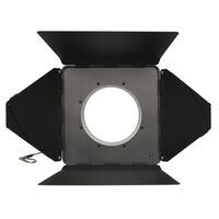 Nanlux BD-NLM Lichtklappenvorsatz mit vier Lichtklappen und NLM-Bajonettanschluss. Für Evoke 900C/1200/1200B/2400B. 