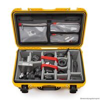 Nanuk Case 935 mit Deckel, org./Teiler - Pro Photo Kit  gelb