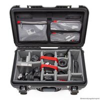 Nanuk Case 935 mit Deckel, org./Teiler - Pro Photo Kit  schwarz