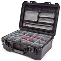 Nanuk Case 940 mit Deckel org. - mit Trennwand - Pro Photo Kit  schwarz