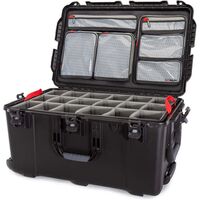 Nanuk Case 965 mit Deckel org. - mit Trennwand - Pro Photo Kit  schwarz