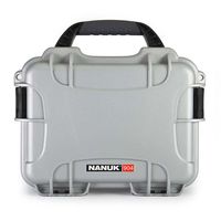 Nanuk Case 904 - leer  silber
