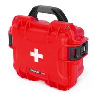 Nanuk Case 905 leer – mit Erste-Hilfe-Logo – Rot 