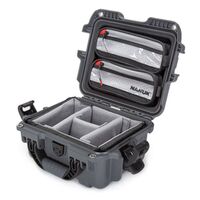 Nanuk Case 905 mit Deckel org. - mit Trennwand - Pro Photo Kit  antrazit