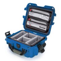 Nanuk Case 905 mit Deckel org. - mit Trennwand - Pro Photo Kit  blau