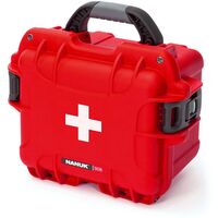 Nanuk Case 908 leer – mit Erste-Hilfe-Logo  rot