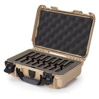 Nanuk Case 909 mit Schaumstoffeinlage für 8 Messer  Tan