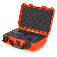 Nanuk Case 909 mit Schaumstoffeinlage für Pistole  orange