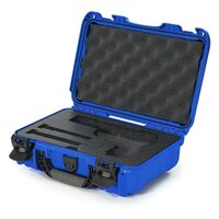 Nanuk Case 909 mit Schaumstoffeinlage für Pistole  blau