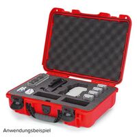 Nanuk Case 910 mit Schaumstoffeinlage für (21214) DJI Mavic Mini SE Flymore  rot
