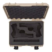 Nanuk Case 910 mit Schaumstoffeinlage für Pistole  beige