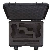 Nanuk Case 910 mit Schaumstoffeinlage für Pistole  schwarz
