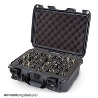 Nanuk Case 915 Koffer mit Schaumstoffeinlage für 40 Messer  antrazit