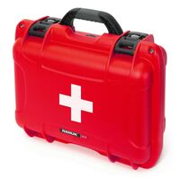 Nanuk Case 915 leer – mit Erste-Hilfe-Logo – Rot 