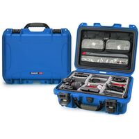 Nanuk Case 920 mit Deckel org. - mit Trennwand - Pro Photo Kit  blau