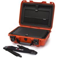 Nanuk Case 923 Koffer mit Laptop-Kit, mit Gurt (TSA-Verschlüsse)  orange