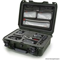 Nanuk Case 925 mit Deckel org. - mit/ohne für 1 DSLR-Gehäuse  olivgrün