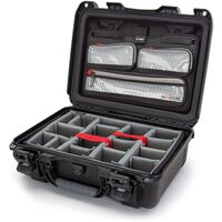 Nanuk Case 925 mit Deckel, org./Teiler – Pro Photo Kit  schwarz