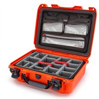 Nanuk Case 925 mit Deckel, org./Teiler – Pro Photo Kit  natur