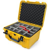 Nanuk Case 933 mit gepolsterter Trennwand  gelb