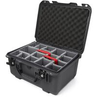 Nanuk Case 933 mit gepolsterter Trennwand  antrazit
