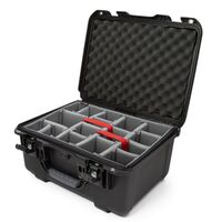 Nanuk Case 933 mit gepolsterter Trennwand  schwarz