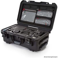 Nanuk Case 935 mit Deckel für 2 DSLR-Gehäuse  schwarz