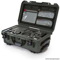 Nanuk Case 935 mit Deckel für 2 DSLR-Gehäuse  olivgrün