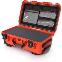 Nanuk Case 935 mit Deckel + Organza/Schaumstoff  orange