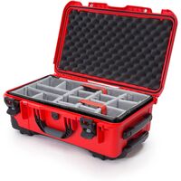 Nanuk Case 935 mit gepolsterter Trennwand  rot