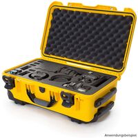 Nanuk Case 935 mit Schaumstoff für 2 DSLR-Gehäuse  gelb