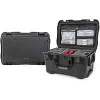 Nanuk Case 938 mit Deckel org. - mit Trennwand - Pro Photo Kit  schwarz
