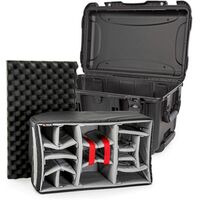 Nanuk Case 938 mit gepolsterter Trennwand  schwarz