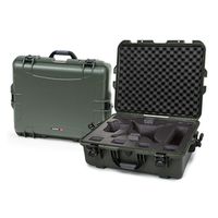 Nanuk Case Hartschalenkoffer für DJI Phantom 4 / Phantom 4/ Advanced & 3, wasserdicht, mit Schaumstoffeinsatz  Olive