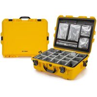 Nanuk Case 945 mit Deckel org. - mit Trennwand - Pro Photo Kit  antrazit