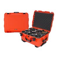 Nanuk Case 950 mit Schaumstoffeinlage für 15UP  orange
