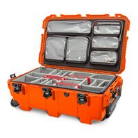 Nanuk Case 962 mit Deckel org. - mit Trennwand - Pro Photo Kit  orange