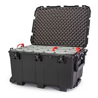 Nanuk Case 975 mit gepolsterter Trennwand  schwarz