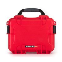 Nanuk Case 904 mit Schaumstoffeinlage  rot